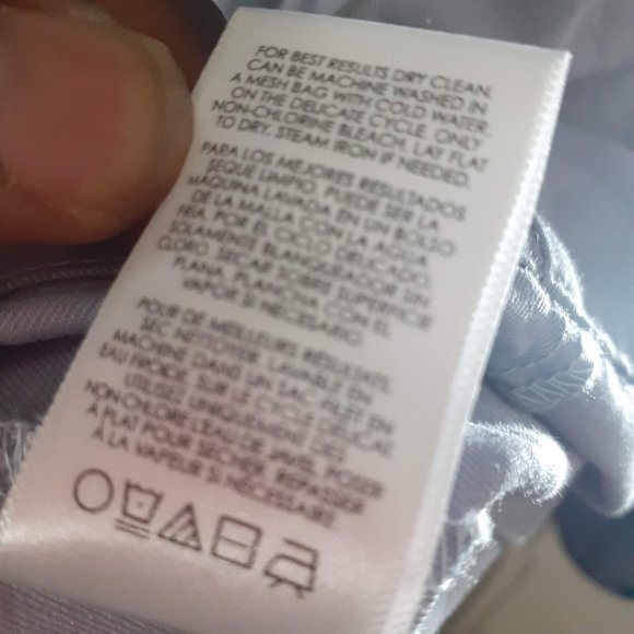 CABI Linen blend ESSENTIAL LAVENDER RUSSIAN BELTED TRENCH COAT S, measured - Picture 9 of 10